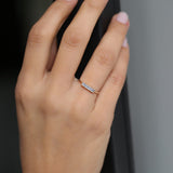 14k Channel Set Baguette Diamond Ring  Ferkos Fine Jewelry
