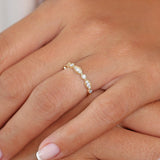 14K Gold Vintage Style Diamond Wedding Ring  Ferkos Fine Jewelry