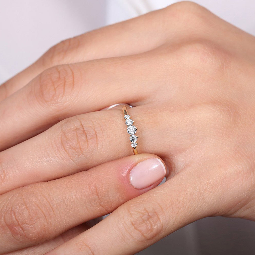 Princess Diamond Engagement Ring Setting | deBebians
