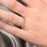14K Rectangular Diamond Pinky Ring  Ferkos Fine Jewelry