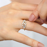 14k Baguette Diamond Cluster Ring  Ferkos Fine Jewelry