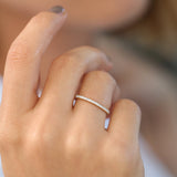 14k Full Eternity Petite Diamond Ring  Ferkos Fine Jewelry