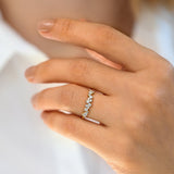 14k  Diamond Statement Cluster Ring  Ferkos Fine Jewelry
