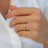 14K Large Diamond Cluster Ring  Ferkos Fine Jewelry