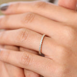 14k Prong Setting Diamond Eternity Ring  Ferkos Fine Jewelry