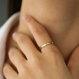 14k Unique Diamond Full Eternity Ring  Ferkos Fine Jewelry