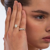 14k Pave Diamond Bar Ring  Ferkos Fine Jewelry