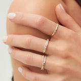 14k Star Setting 5 Stone Diamond Ring  Ferkos Fine Jewelry