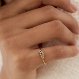 14k Mini Cluster Diamond Ring  Ferkos Fine Jewelry