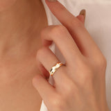 14k 5MM Wide Full Eternity Diamond Ring  Ferkos Fine Jewelry