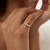 14k Diamond Cross Ring  Ferkos Fine Jewelry